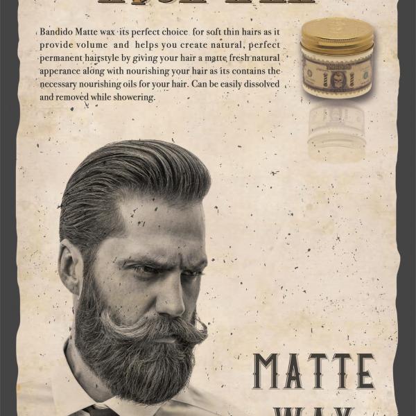 Bandido Matte Wax 125ml 2