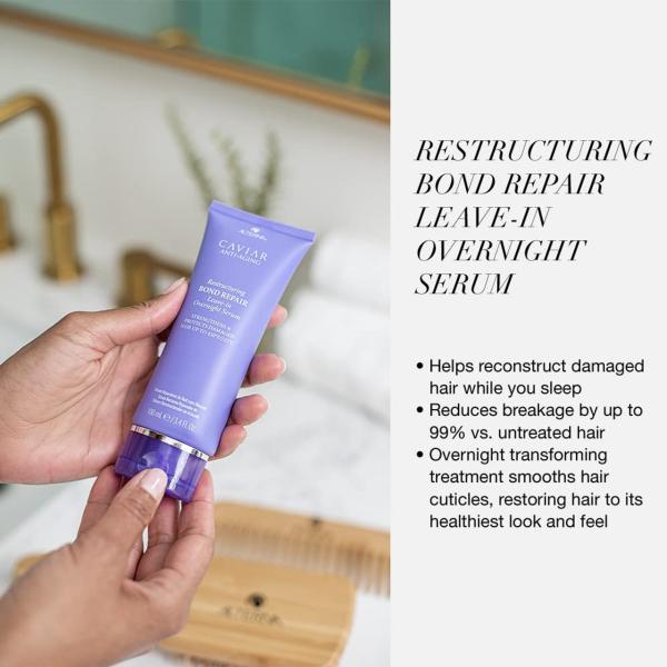 Alterna Caviar Restructuring Bond Repair Leave In Overnight Serum