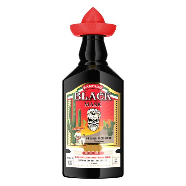 Bandido Face Black Mask