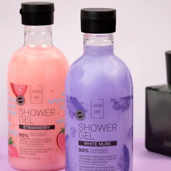 Lavish Shower Gel White Musk & strw