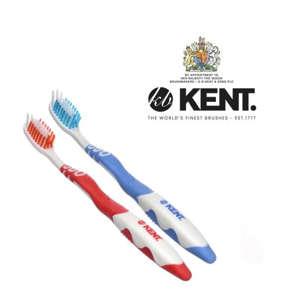 Kent Toothbrushes TN REFRESH Blue/ Red