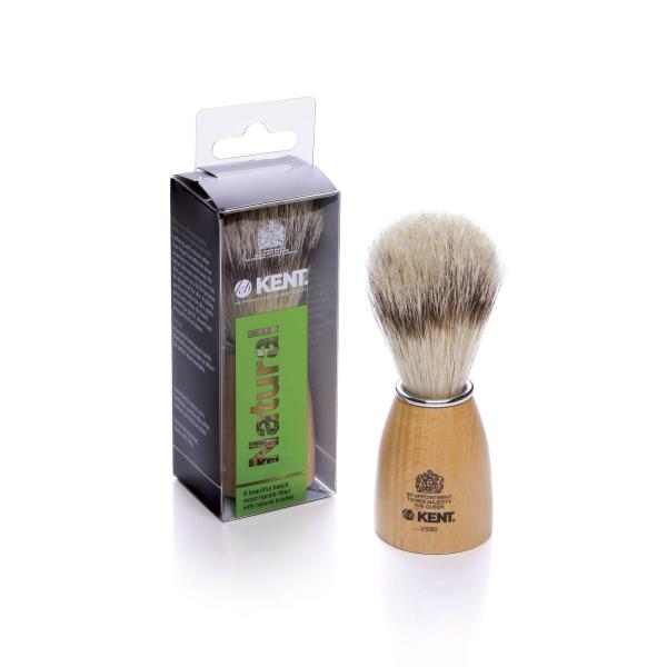 Kent Shaving Brush Natural VS80 .