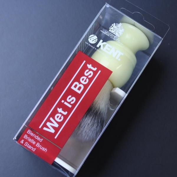 Kent Shaving Brush Wet is Best (ivory infinity) 1