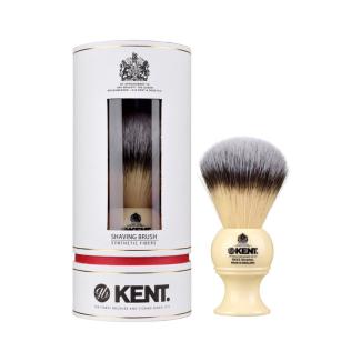 Kent Medium Synthetic Ivory White Shaving Brush BK4S