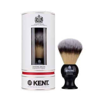 Kent Medium Synthetic Ivory White Shaving Brush BLK4S