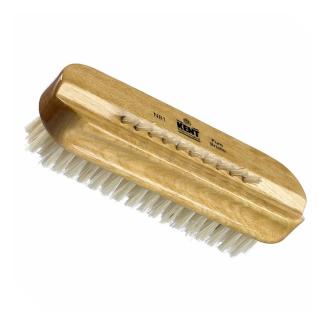 Kent Satinwood Pure White Bristle Extra Row Nail Brush NB1
