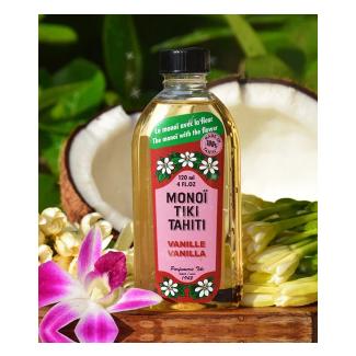 Monoi Tiki Tahiti Tiare Vanilla Body Oil  